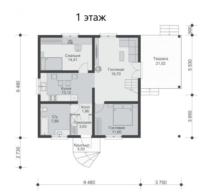113 m 10